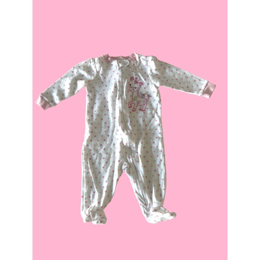 Kids One piece Garanimals hearts zipper closure